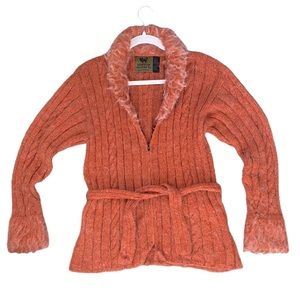 Fun Funky Orange Sweater